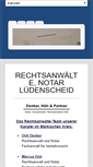 Mobile Screenshot of anwalt-mk.de